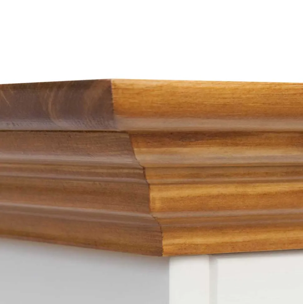 Landhaus Anrichte mit Metallgriffen - Bordona