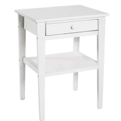 Landhaus Beistelltisch mit Schublade & Ablage - Spiritov