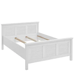 Landhaus Bett mit Kopf- und Fußteil - Mira