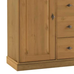 Landhaus Brotschrank Piatra aus Kiefer teilmassiv