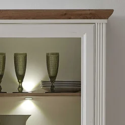 Landhaus Buffetschrank mit Beleuchtung - Sinolita