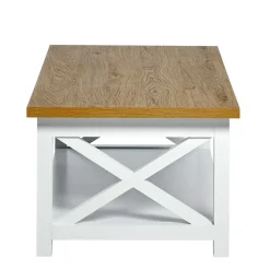 Landhaus Couchtisch mit Ablagboden - Ristina