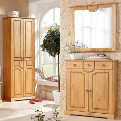 Landhaus Dieleneinrichtung Möbel Set - Edranov (dreiteilig)