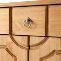 Landhaus Dieleneinrichtung Möbel Set - Edranov (dreiteilig)