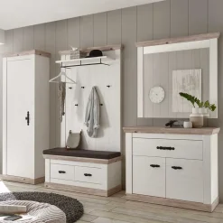 Landhaus Dielenmöbel Kombination - Nedita I (fünfteilig)