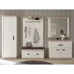 Landhaus Dielenmöbel Kombination - Nedita I (fünfteilig)