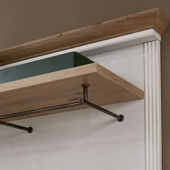 Landhaus Dielenmöbel Set zweifarbig - Nurelcas (dreiteilig)