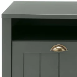 Landhaus Flur Bank in Dunkelgrün - Niestov