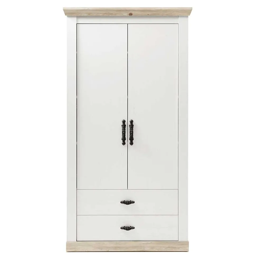 Landhaus Flurschrank mit Doppeltür - Nedita