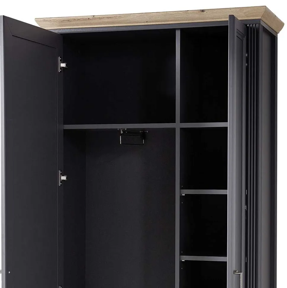 Landhaus Flurschrank mit Spiegeltür - Thumbs