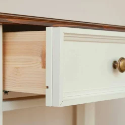 Landhaus Frisiertisch mit einer Schublade - Manipur