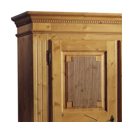Landhaus Garderobenschrank Prenzla aus Fichte massiv