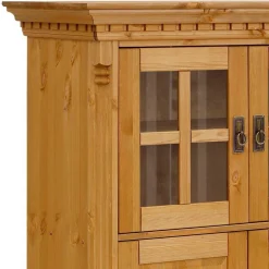 Landhaus Highboard & zwei Regale - Fausanda (dreiteilig)