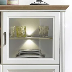 Landhaus Highboard beleuchtet - Sinolita
