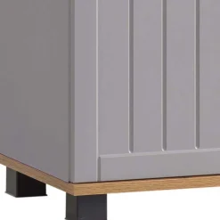 Landhaus Highboard fürs Bad 4-türig - Benja