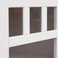 Landhaus Highboard in Weiß lackiert - Indico