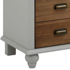 Landhaus Hochkommode mit sechs Schubladen - Veproma