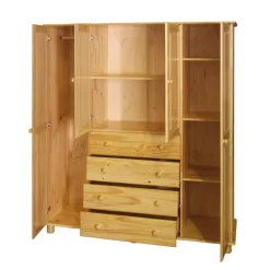 Landhaus Kleiderschrank aus Kiefernholz - Lajuna