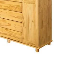 Landhaus Kleiderschrank aus Kiefernholz - Lajuna