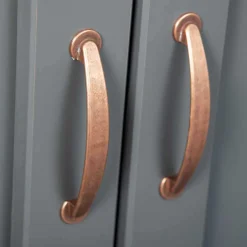 Landhaus Kombikommode in Grau & Braun - Nepplan