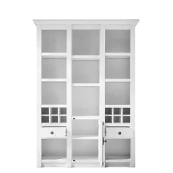 Landhaus Kombiregal in Weiß Touchwood - Chelles