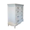 Landhaus Kommode Liacora in Weiß