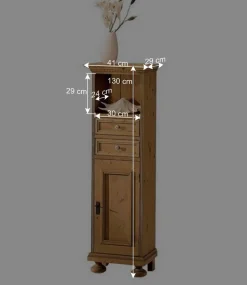 Landhaus Kommode Melessa aus Fichte massiv gewachst