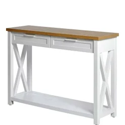 Landhaus Konsolentisch zweifarbig - Ristina