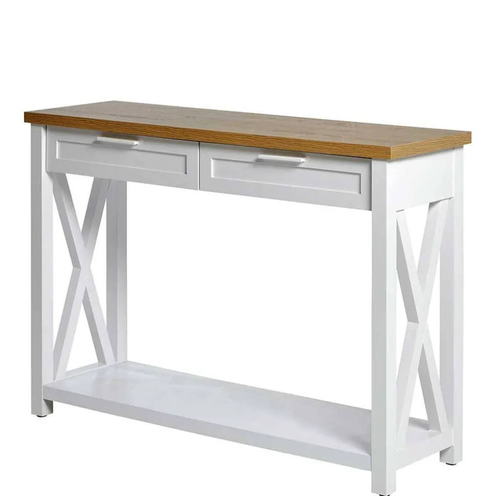 Landhaus Konsolentisch zweifarbig - Ristina