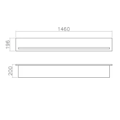 Landhaus Möbel Kombination für Wohnzimmer - Diatara (vierteilig)