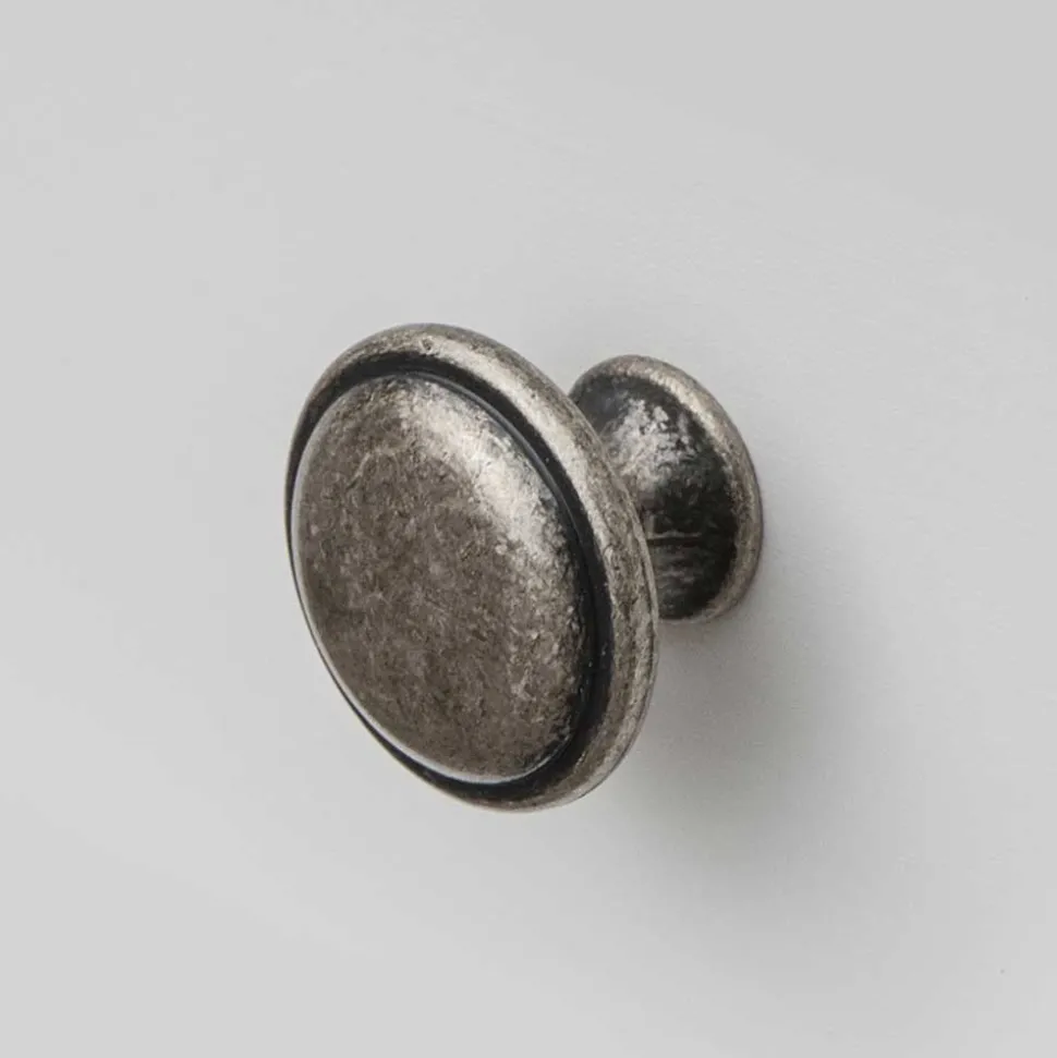 Landhaus Nachtkommode in Weiß lackiert - Indico