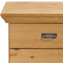 Landhaus Nachtkommode in Kiefer Lauge - Piatra