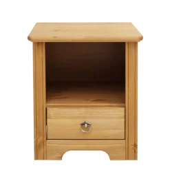 Landhaus Nachtschrank mit Ablagefach - Imressa