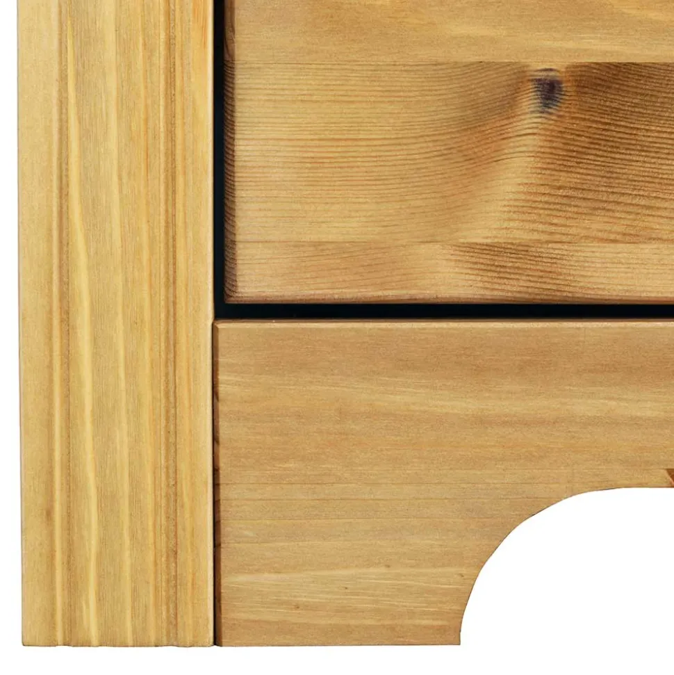 Landhaus Nachtschrank mit Ablagefach - Imressa