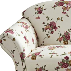 Landhaus Recamiere mit Blumen Stoff - Nitesa