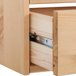 Landhaus Regal mit 2 Ablagen & 3 Schubladen - Zimoni