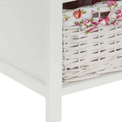 Landhaus Regal mit drei Körben - Migorys