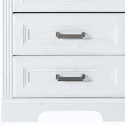 Landhaus Rollcontainer mit drei Schubladen - Mehady