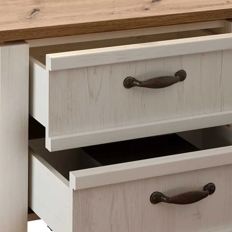 Landhaus Schlafzimmer für eine Person - Malvissa I (dreiteilig)