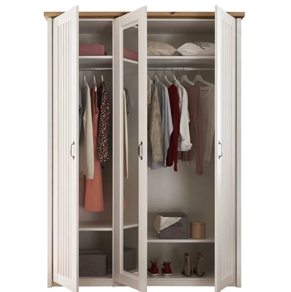 Landhaus Schlafzimmer für eine Person - Malvissa I (dreiteilig)