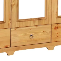 Landhaus Schlafzimmer mit Stauraumbett - Imressa (vierteilig)