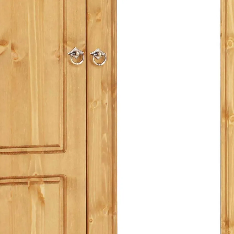 Landhaus Schlafzimmer mit Stauraumbett - Imressa (vierteilig)