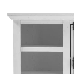 Landhaus Schrank in Weiß Touchwood - Chelles