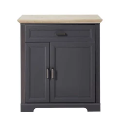 Landhaus Schuhschrank in Dunkelgrau - Thumbs