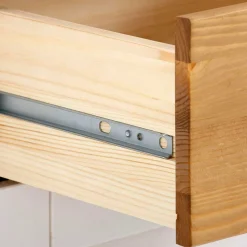 Landhaus Schuhschrank mit Lamellentüren - Axdonira