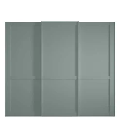 Landhaus Schwebetüren-Schrank in Graugrün - Rajavo