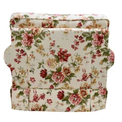 Landhaus Sessel mit Blumen Muster - Aurelius