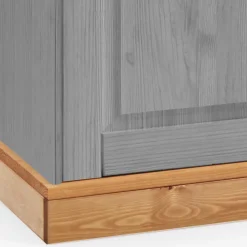 Landhaus Sideboard Cempino in Grau