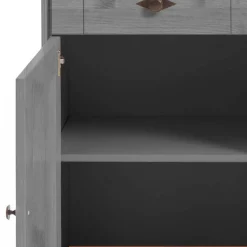 Landhaus Sideboard Cempino in Grau