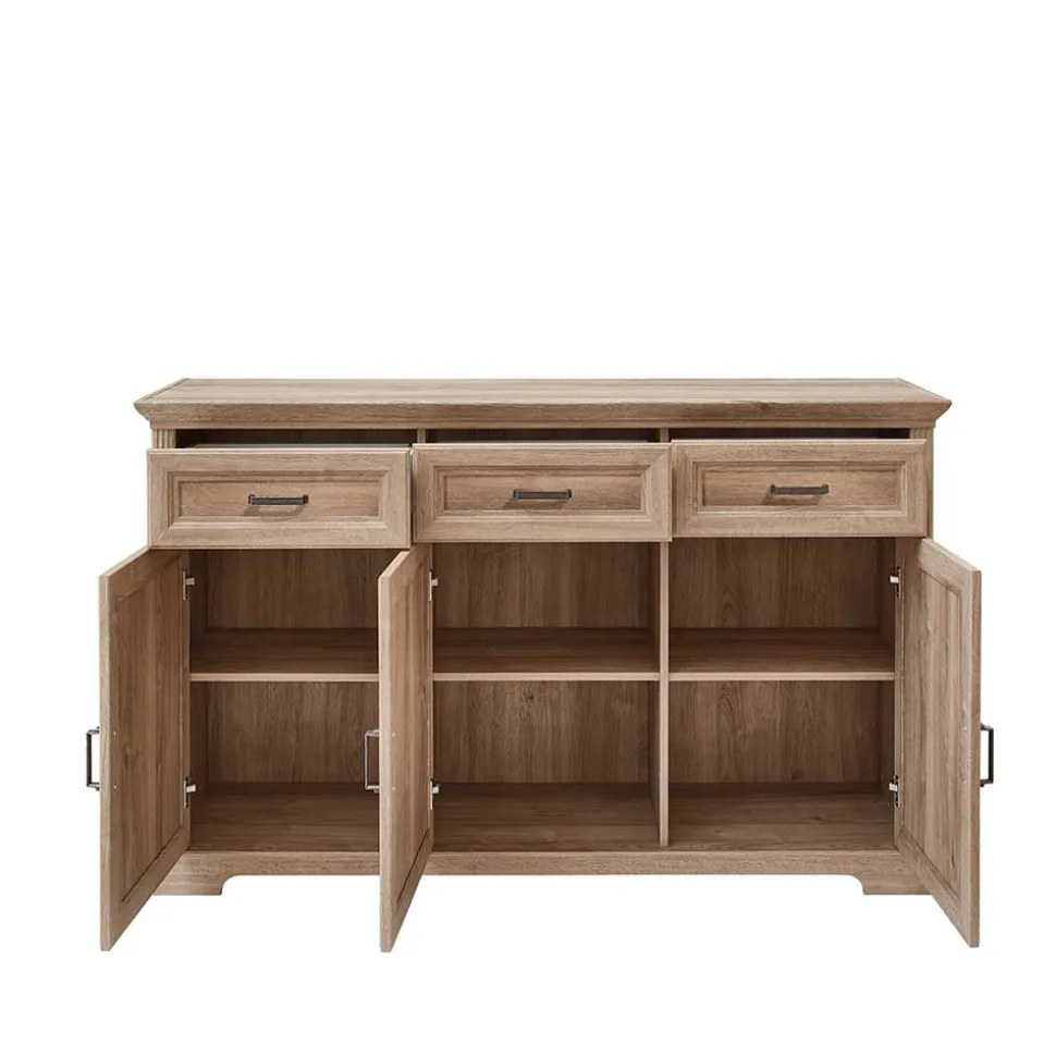 Landhaus Sideboard in Eiche Optik - Barack